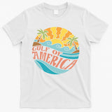 Gulf Of Us America Est 2025 Retro Vintage T-Shirt