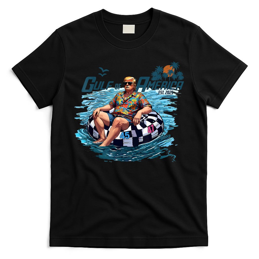 Gulf Of US America Est 2025 Funny Trump T-Shirt