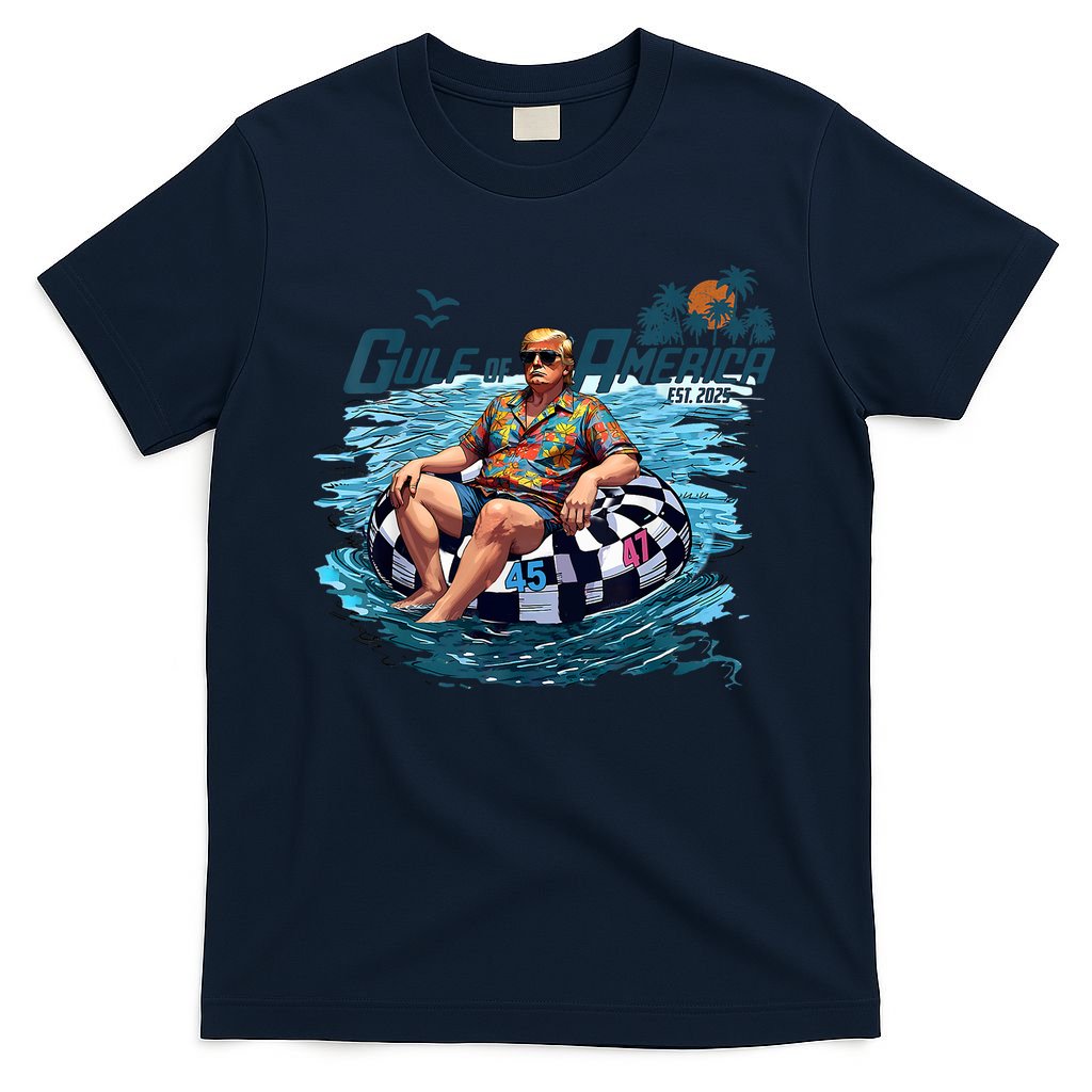 Gulf Of US America Est 2025 Funny Trump T-Shirt