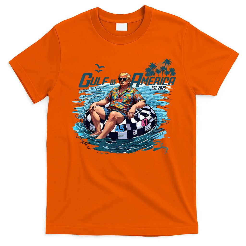 Gulf Of US America Est 2025 Funny Trump T-Shirt