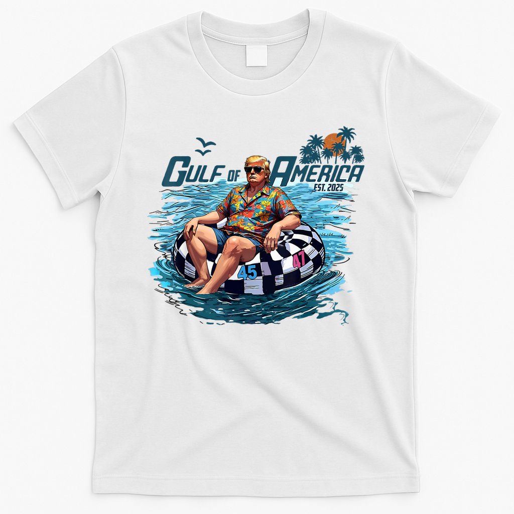 Gulf Of US America Est 2025 Funny Trump T-Shirt
