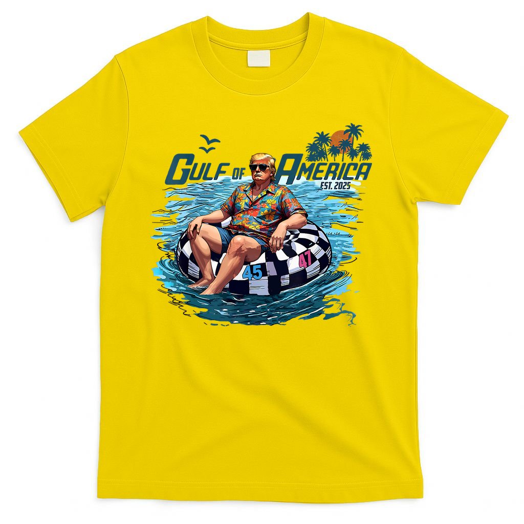 Gulf Of US America Est 2025 Funny Trump T-Shirt