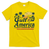Gulf Of US America Est 2025 Retro Vintage Beach  T-Shirt