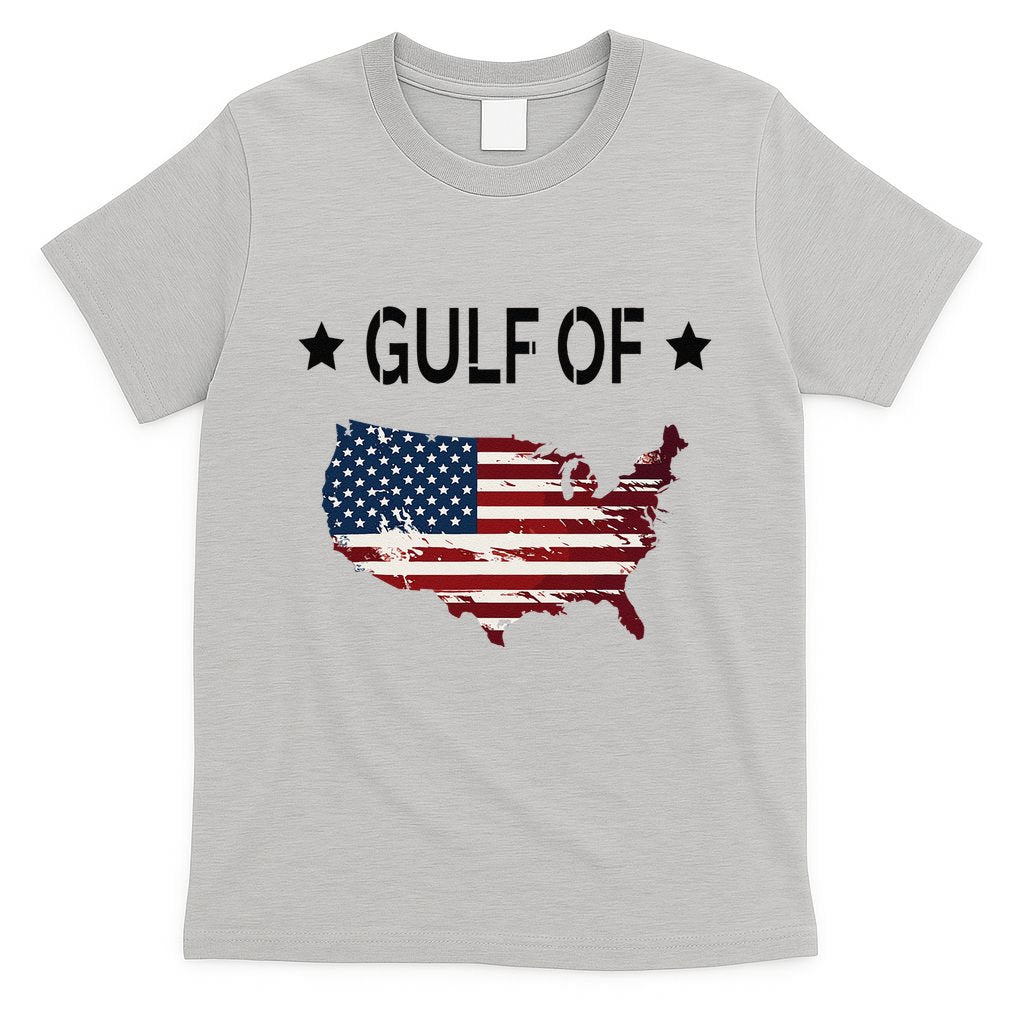 Gulf Of Usa America Funny Usa Flag Donald Trump T-Shirt