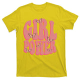 Girl Power Butterfly Retro T-Shirt