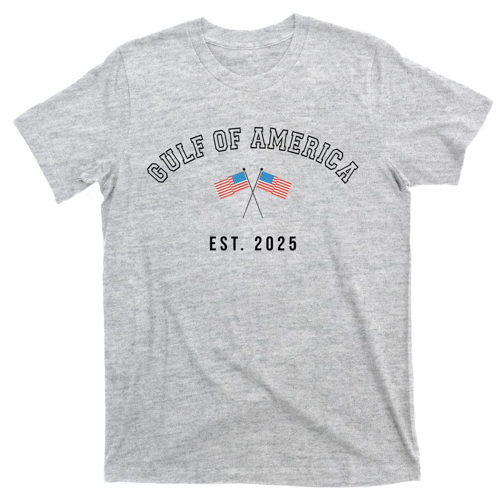 Gulf Retro Of America Est 2025 Usa American Flag T-Shirt