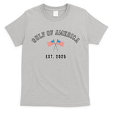 Gulf Retro Of America Est 2025 Usa American Flag T-Shirt