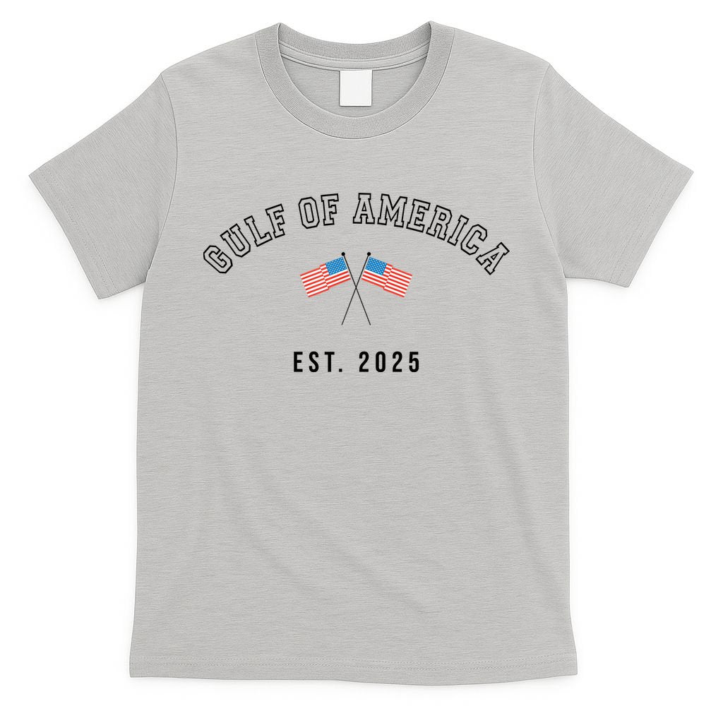Gulf Retro Of America Est 2025 Usa American Flag T-Shirt