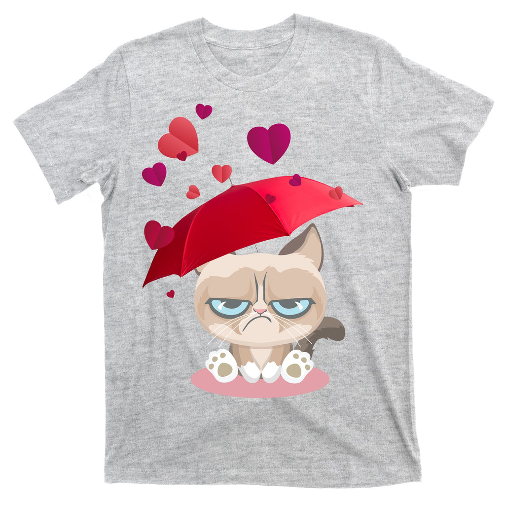 Grump Cat Valentines Day T-Shirt