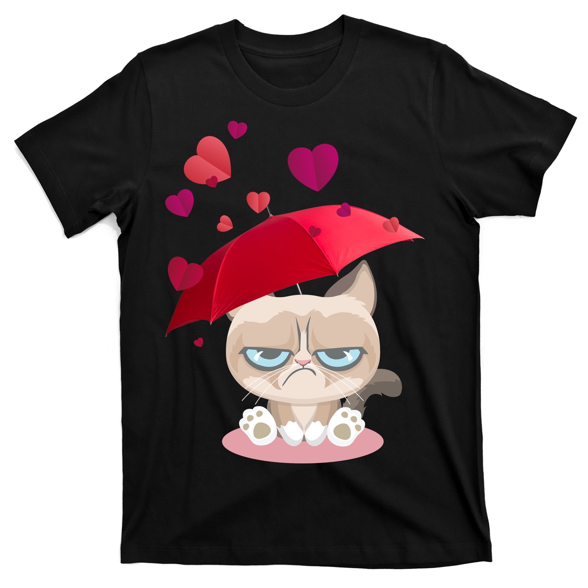 Grump Cat Valentines Day T-Shirt
