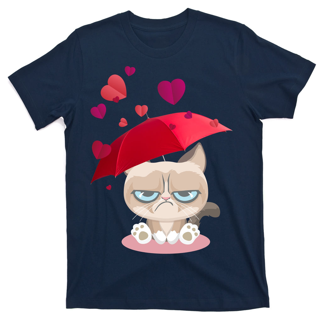Grump Cat Valentines Day T-Shirt