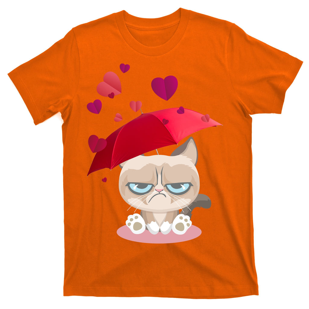 Grump Cat Valentines Day T-Shirt