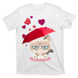 Grump Cat Valentines Day T-Shirt
