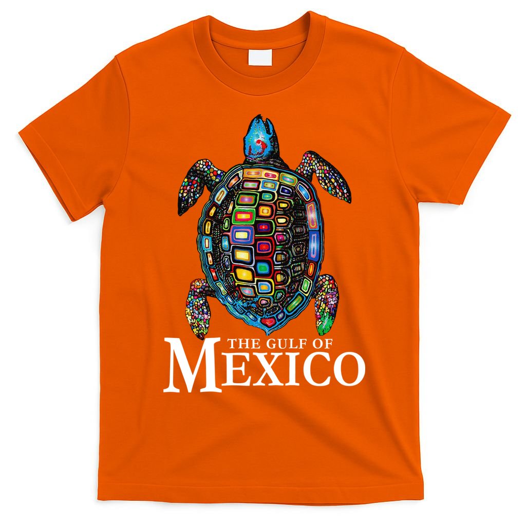 Graphic Sea Turtle Gulf Of Mexico Never Forget Trump T-Shirt