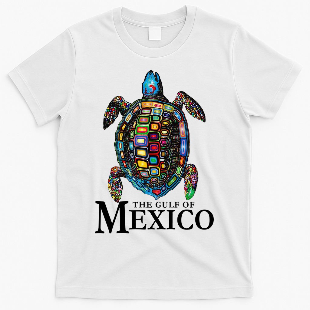Graphic Sea Turtle Gulf Of Mexico Never Forget Trump T-Shirt