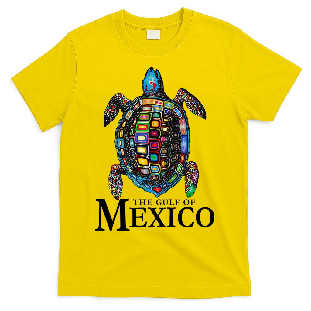 Graphic Sea Turtle Gulf Of Mexico Never Forget Trump T-Shirt