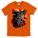 Monster Art Biollante Kaiju Alphabet Japanese T-Shirt