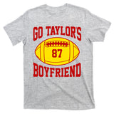 Go Taylors Boyfriend Football T-Shirt