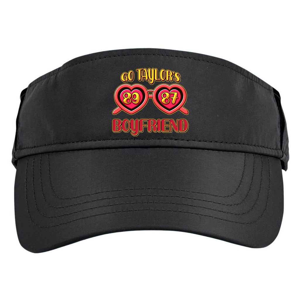 Go TaylorS Boyfriend Football Sports Fan Adult Drive Performance Visor