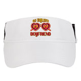 Go TaylorS Boyfriend Football Sports Fan Adult Drive Performance Visor