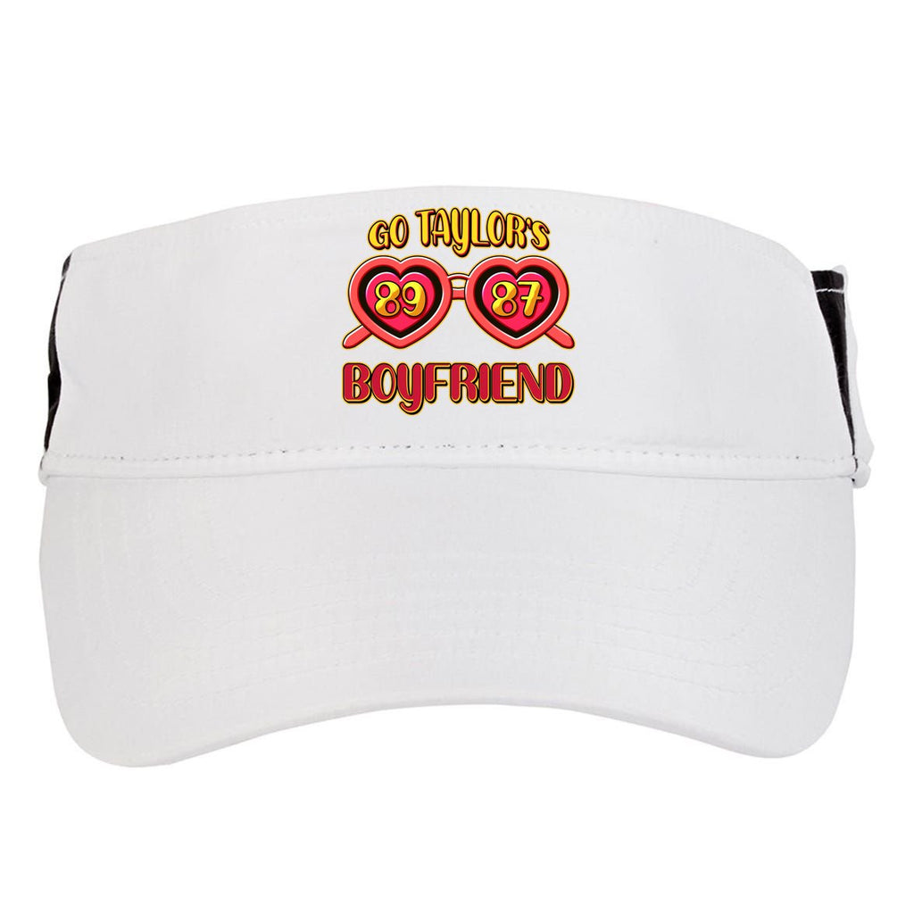 Go TaylorS Boyfriend Football Sports Fan Adult Drive Performance Visor