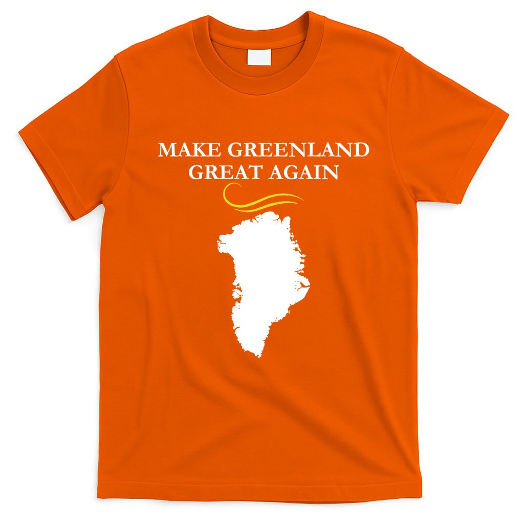 Greenland Trump Hair Make Greenland Great Again T-Shirt