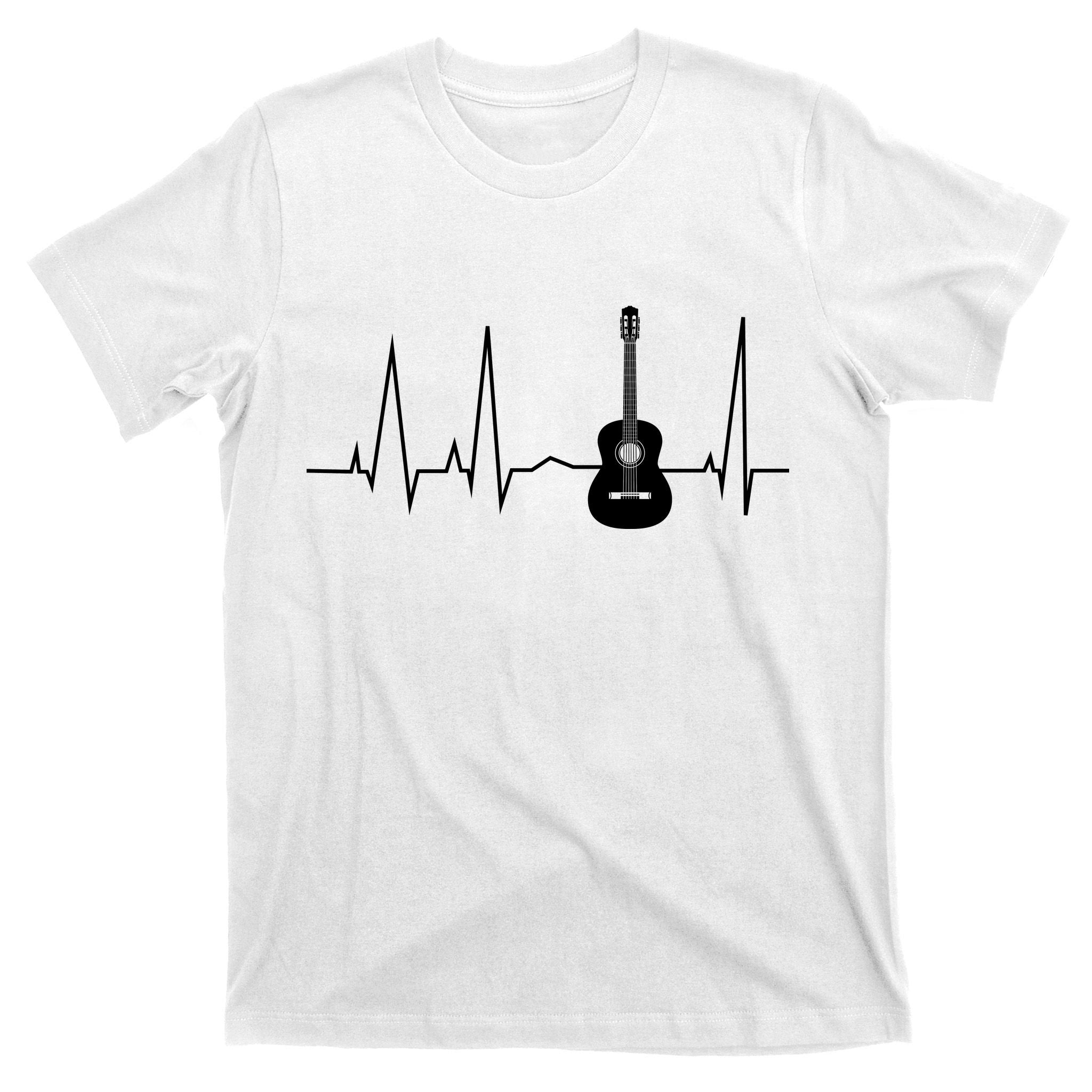 Guitar Heartbeat Pulse T-Shirt
