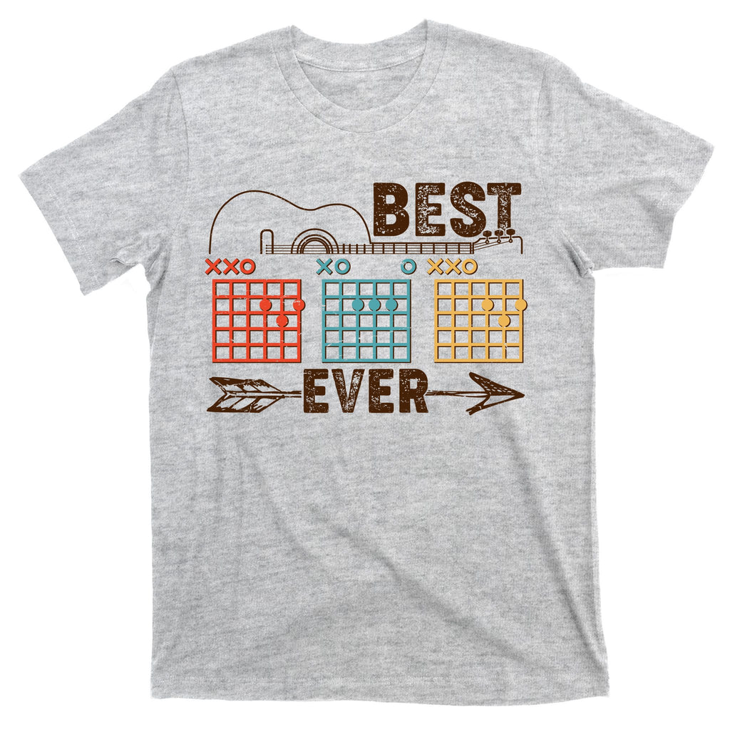 Guitarist Chords Best Dad Ever T-Shirt