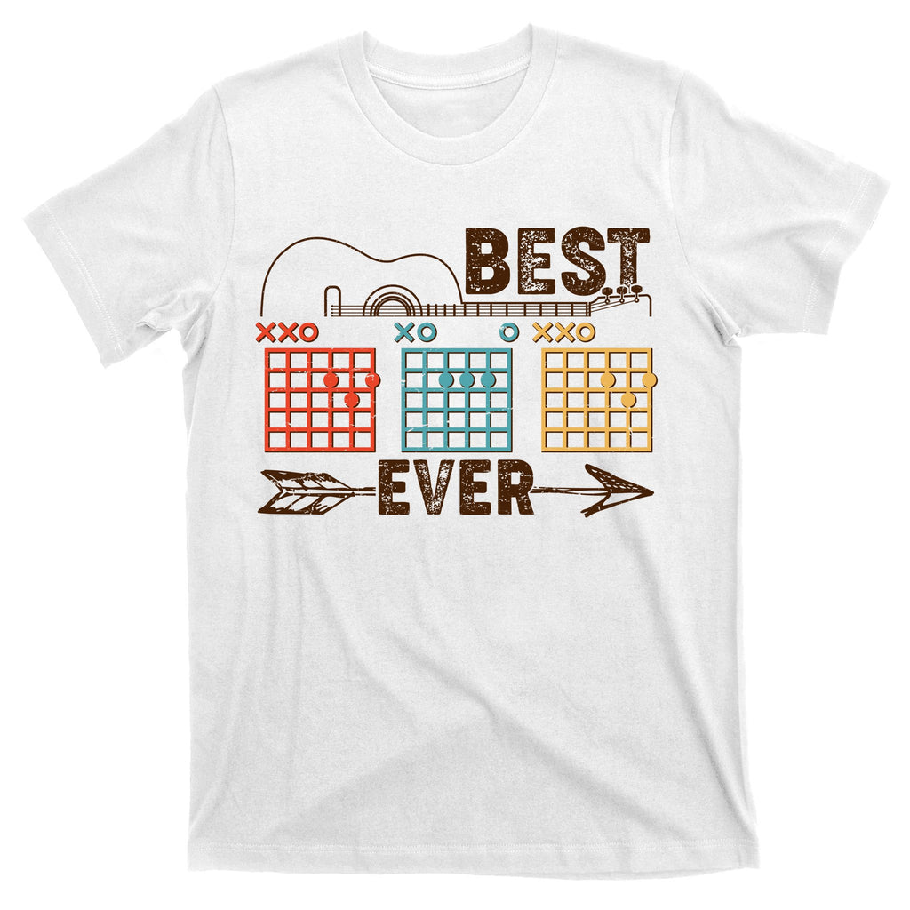 Guitarist Chords Best Dad Ever T-Shirt