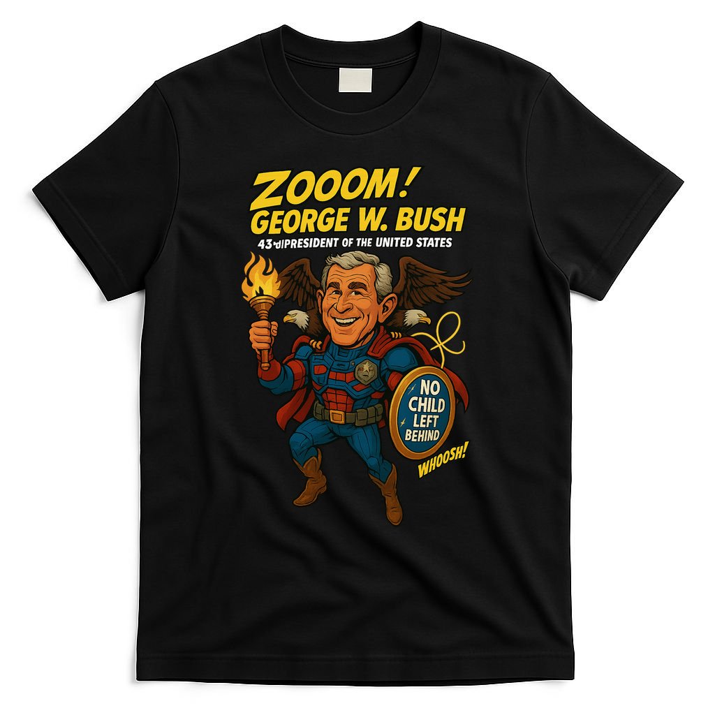 George W. Bush The Presidential Chronicles T-Shirt