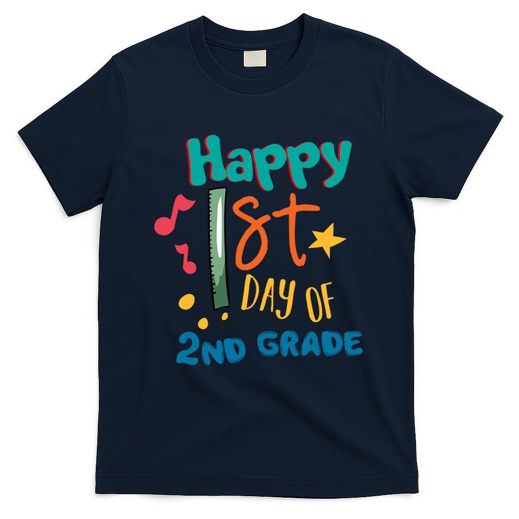 Happy 1st Day Of 2nd Grade Back To School T-Shirt