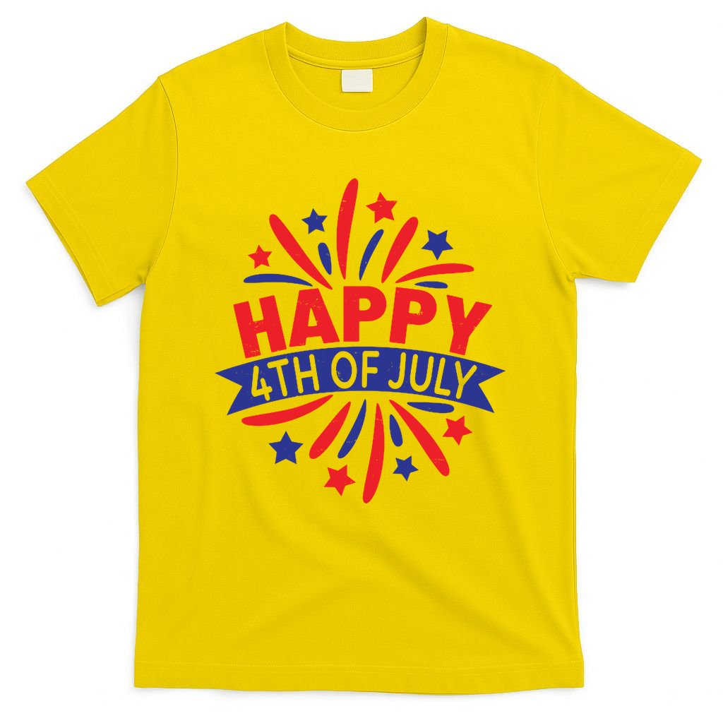 Happy 4th Of July America Celebration T-Shirt