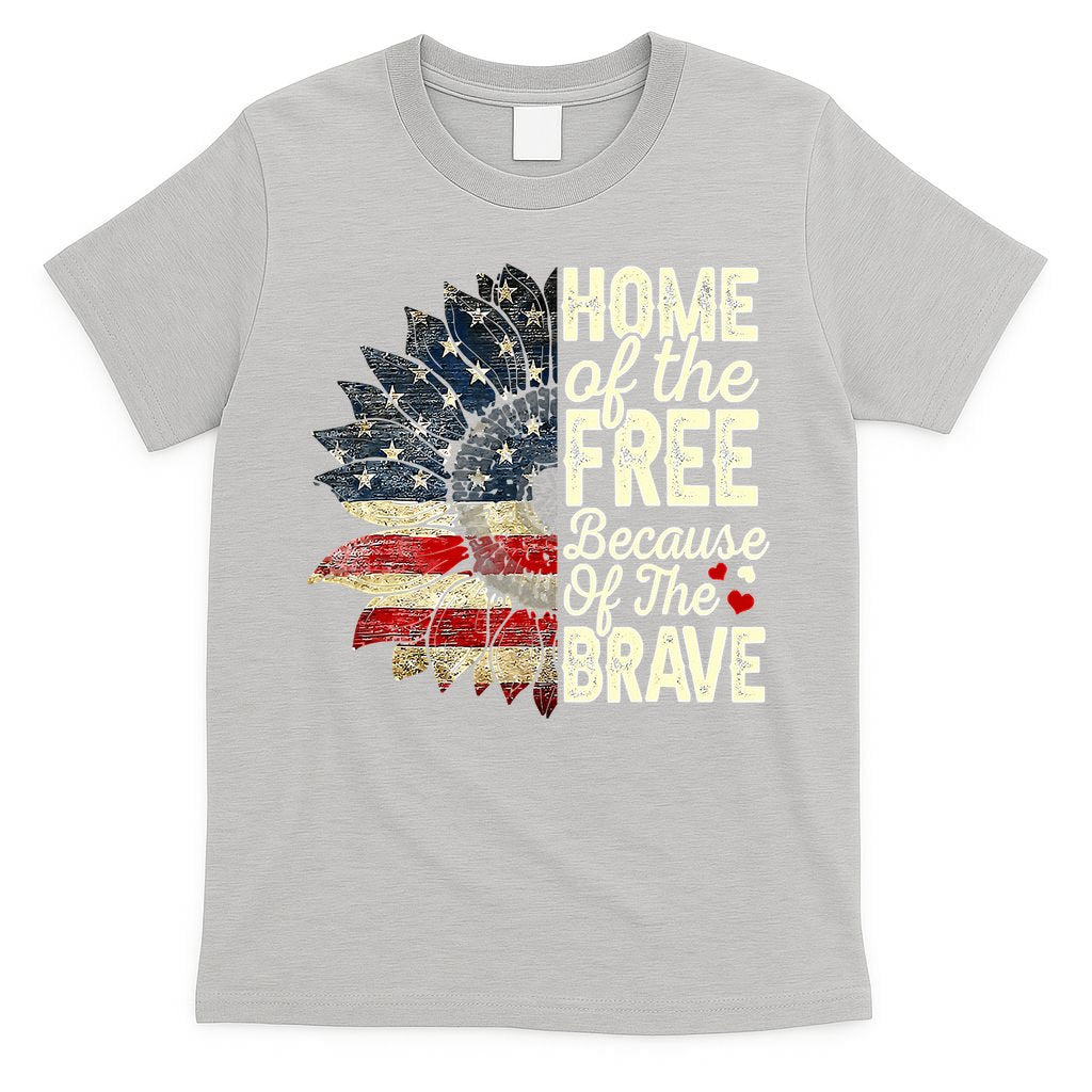 Happy 4th Of July Sunflower T-Shirt
