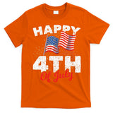 Happy 4th Of July Patriotic American US Flag 4th Of July T-Shirt