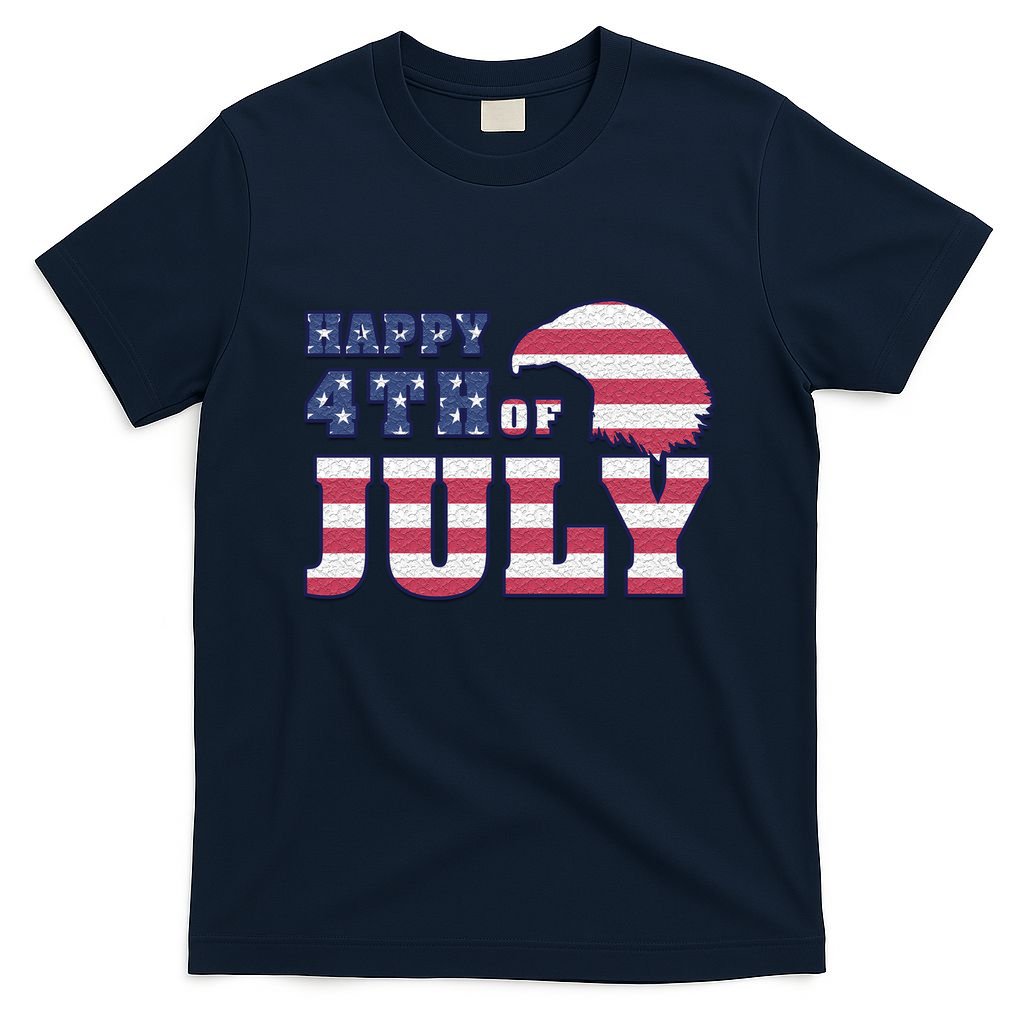 Happy 4th Of July Eagle American T-Shirt