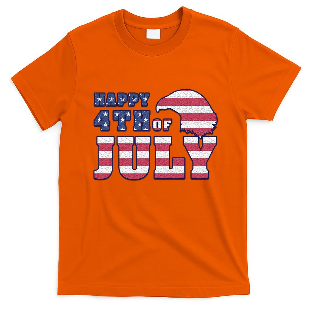 Happy 4th Of July Eagle American T-Shirt