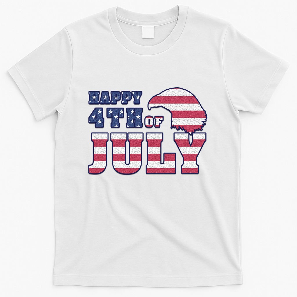 Happy 4th Of July Eagle American T-Shirt