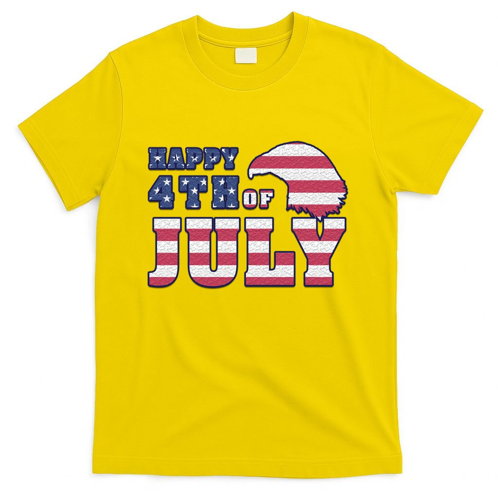 Happy 4th Of July Eagle American T-Shirt