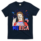 Happy 4th Of July Merica Funny Joe American Flag T-Shirt