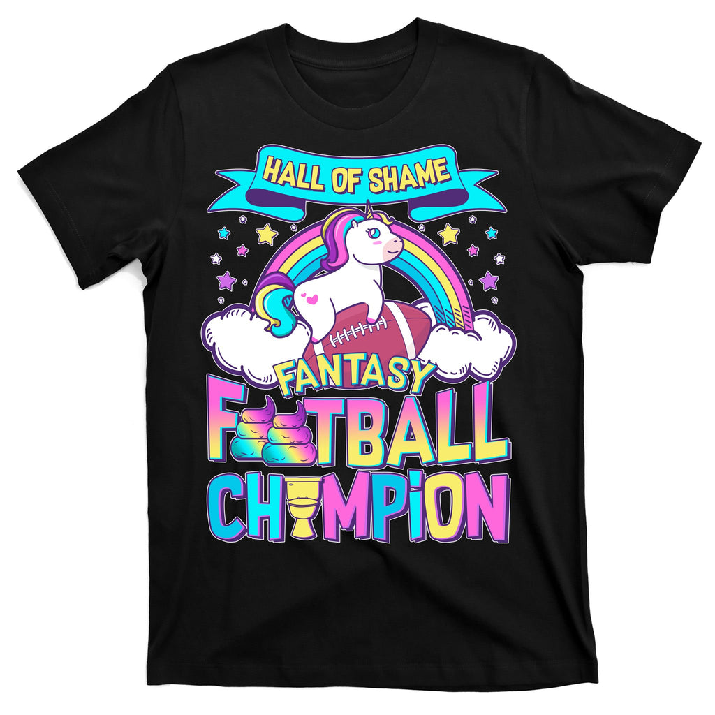 Hall of Shame Fantasy Football Chumpion T-Shirt
