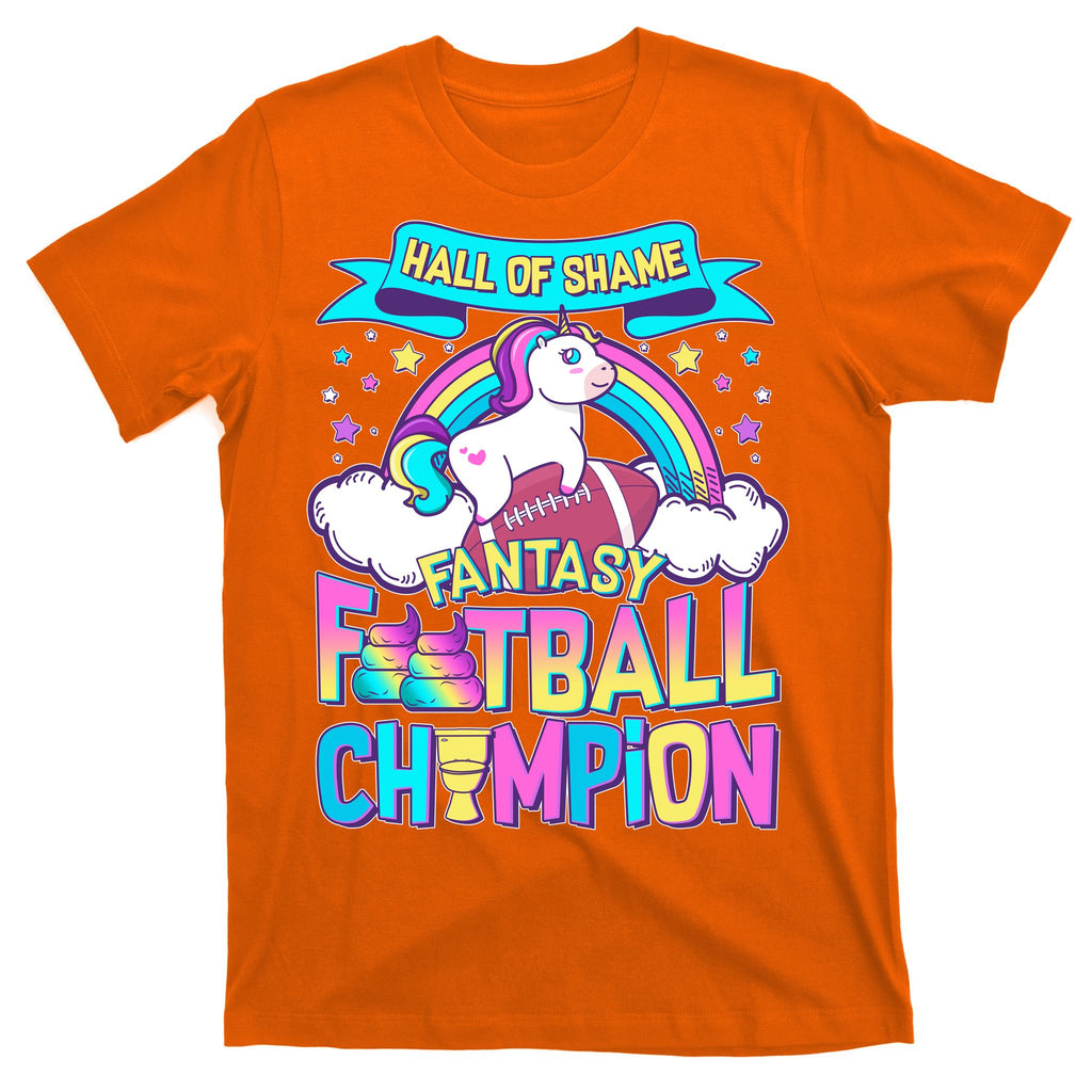 Hall of Shame Fantasy Football Chumpion T-Shirt