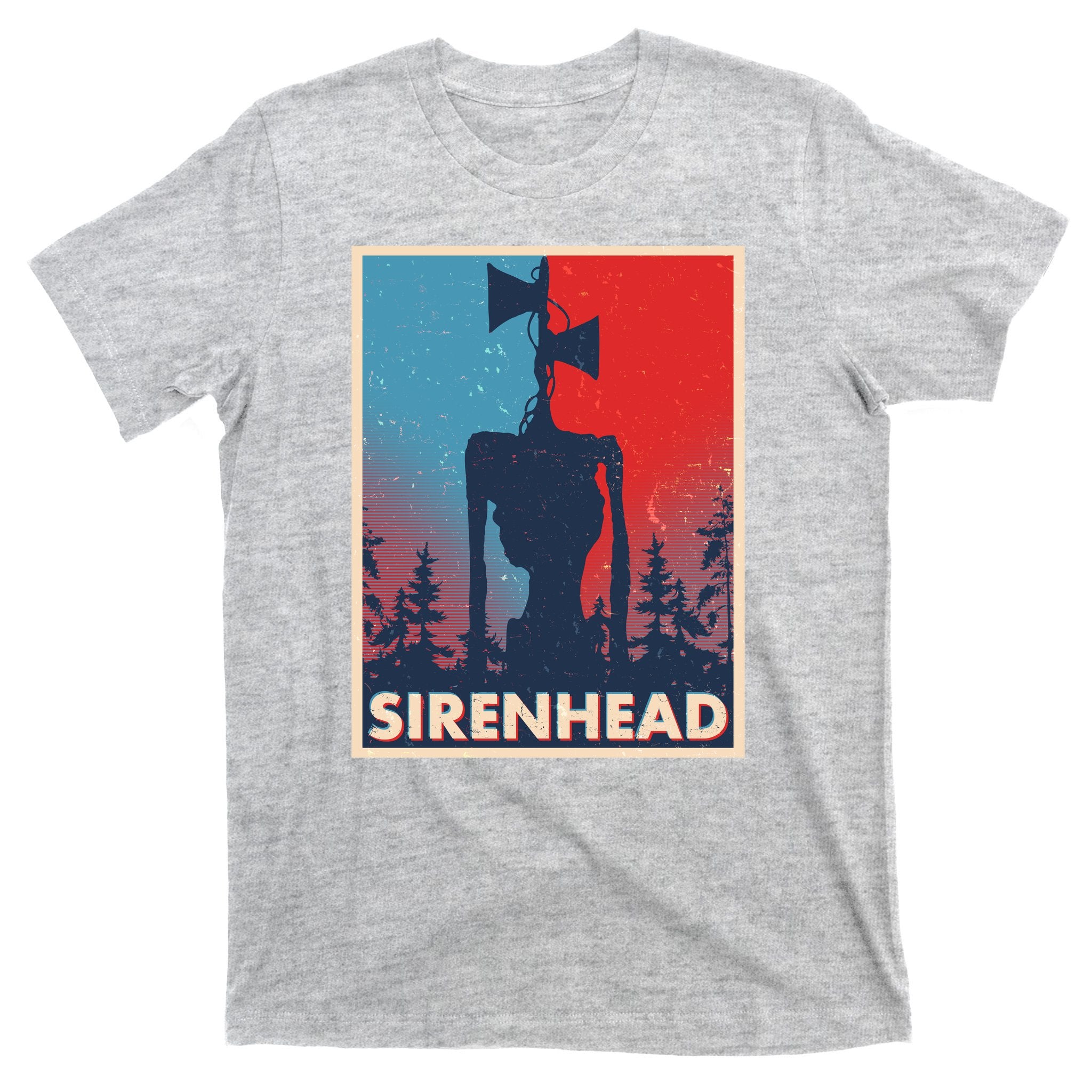 Halloween Creepy Sirenhead Vintage T-Shirt