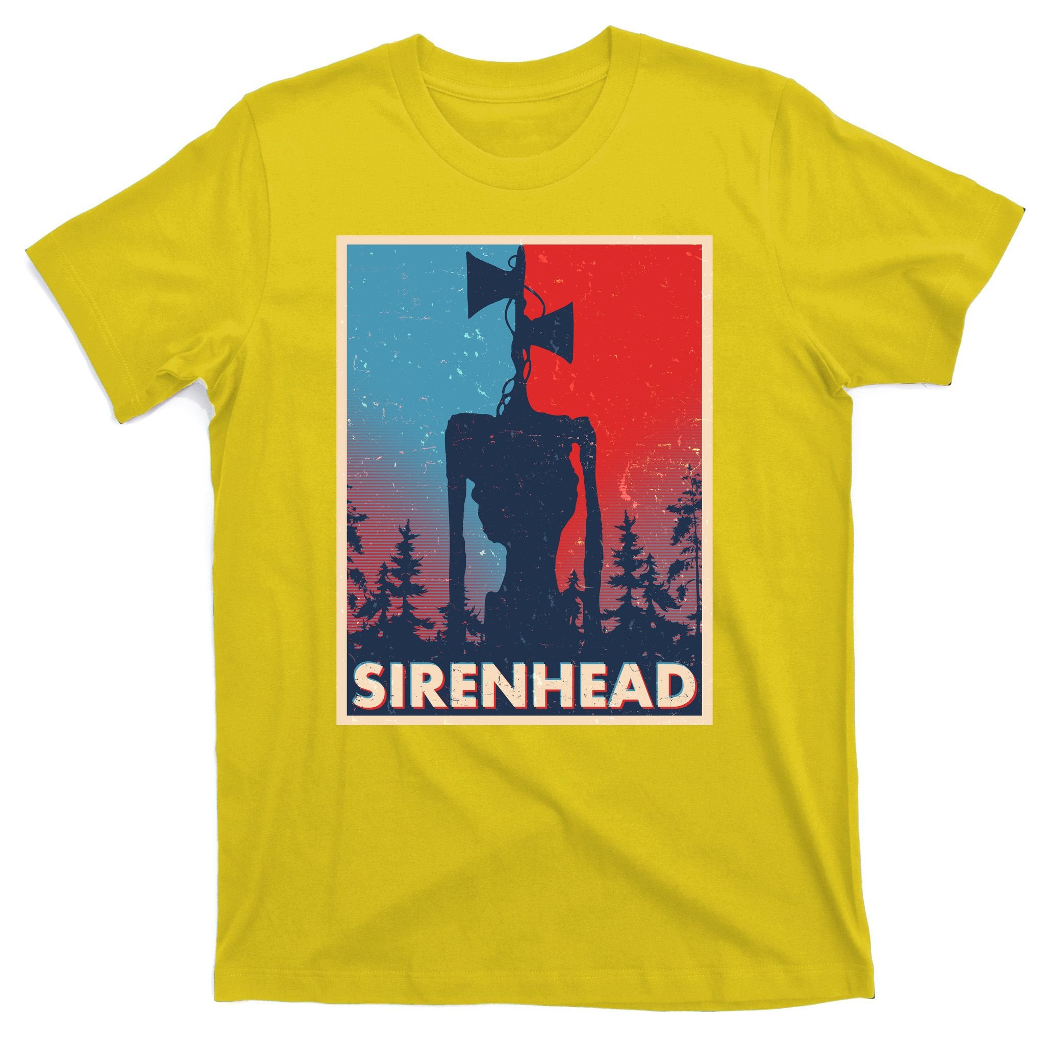 Halloween Creepy Sirenhead Vintage T-Shirt