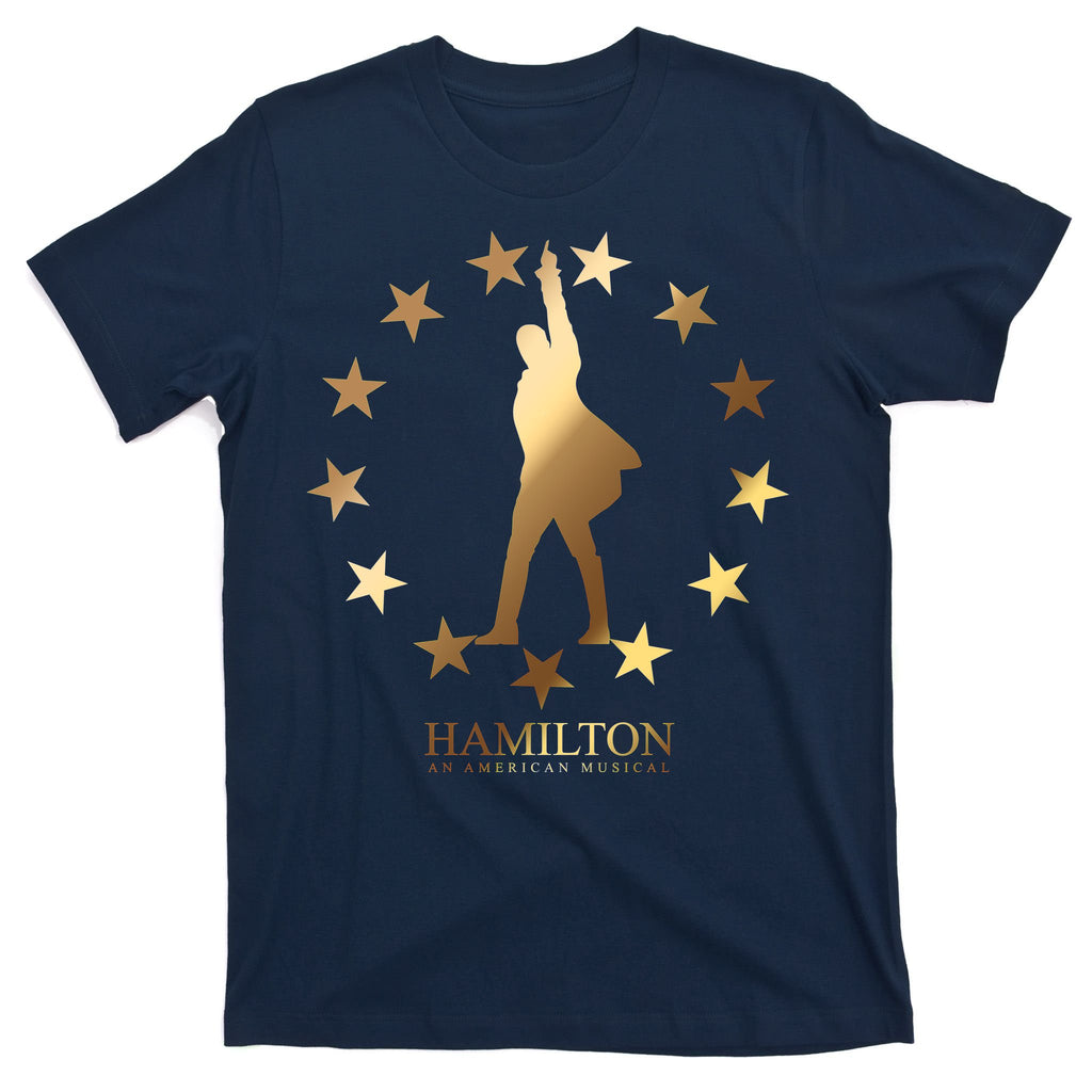 Hamilton An American Musical Golden Stars T-Shirt