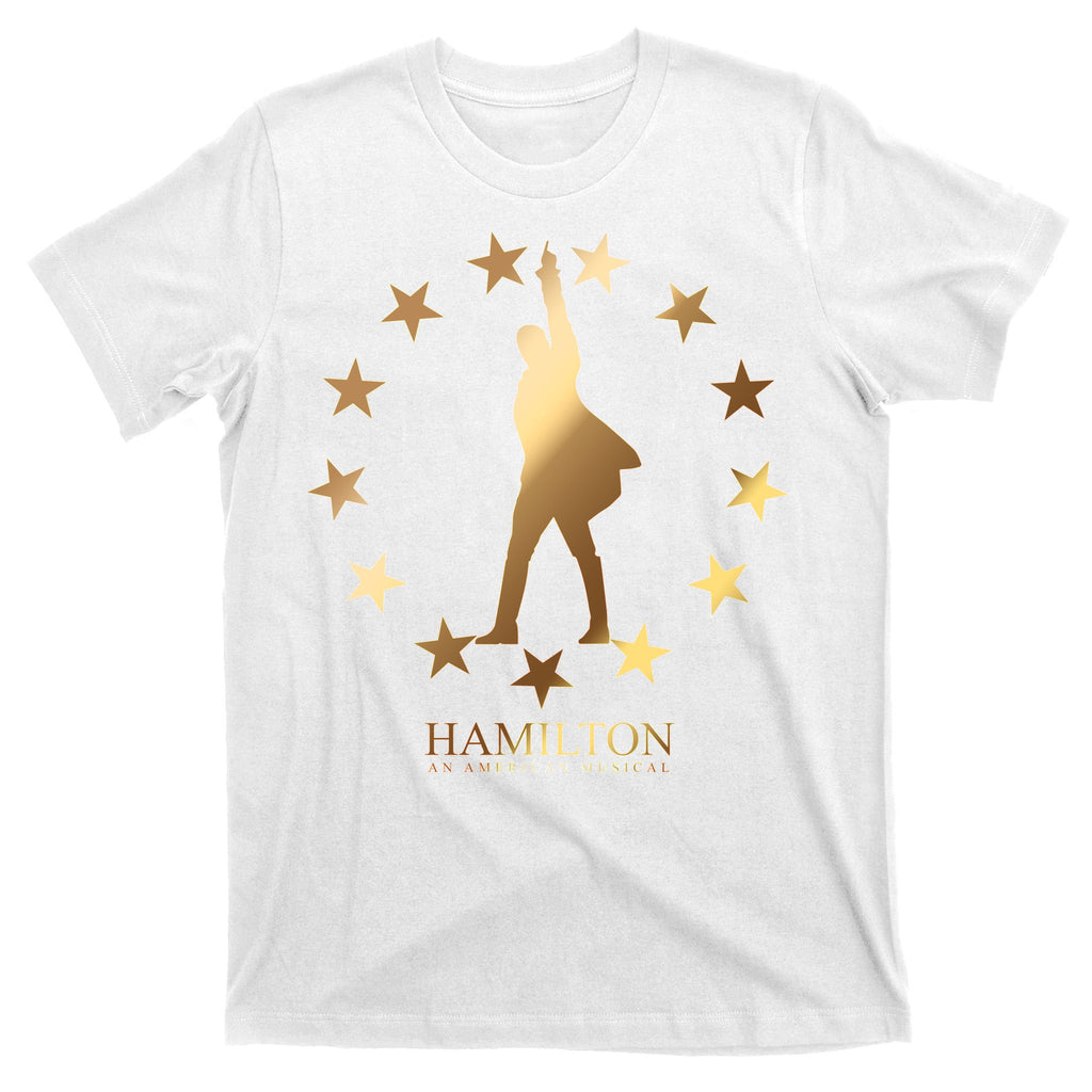 Hamilton An American Musical Golden Stars T-Shirt