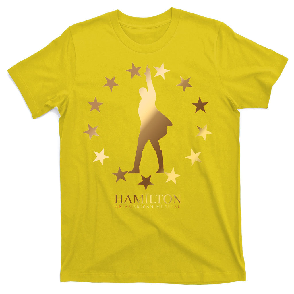 Hamilton An American Musical Golden Stars T-Shirt