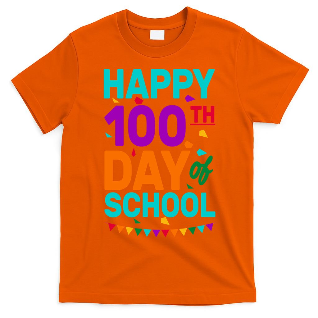 Happy 100th Day Of School For Teacher Or Child T-Shirt