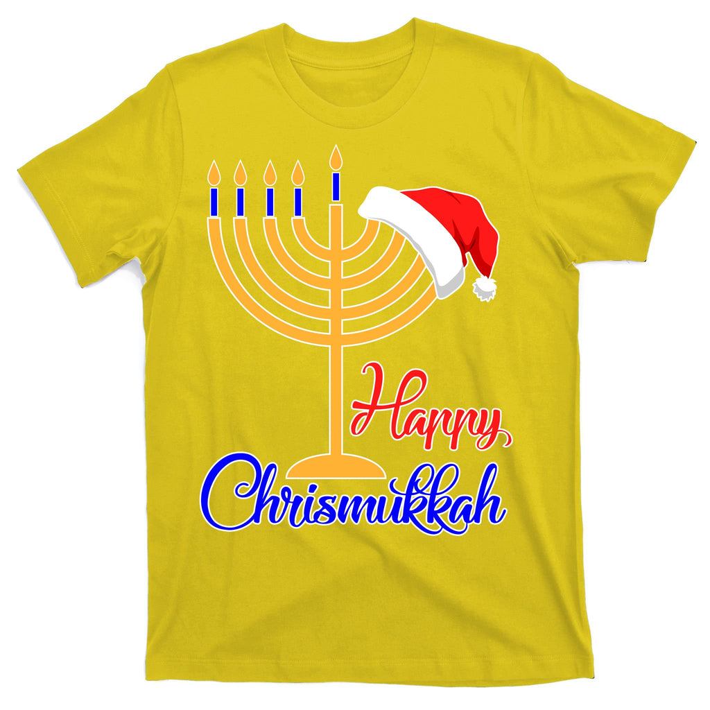 Happy Chrismukkah Christmas Hanukkah T-Shirt