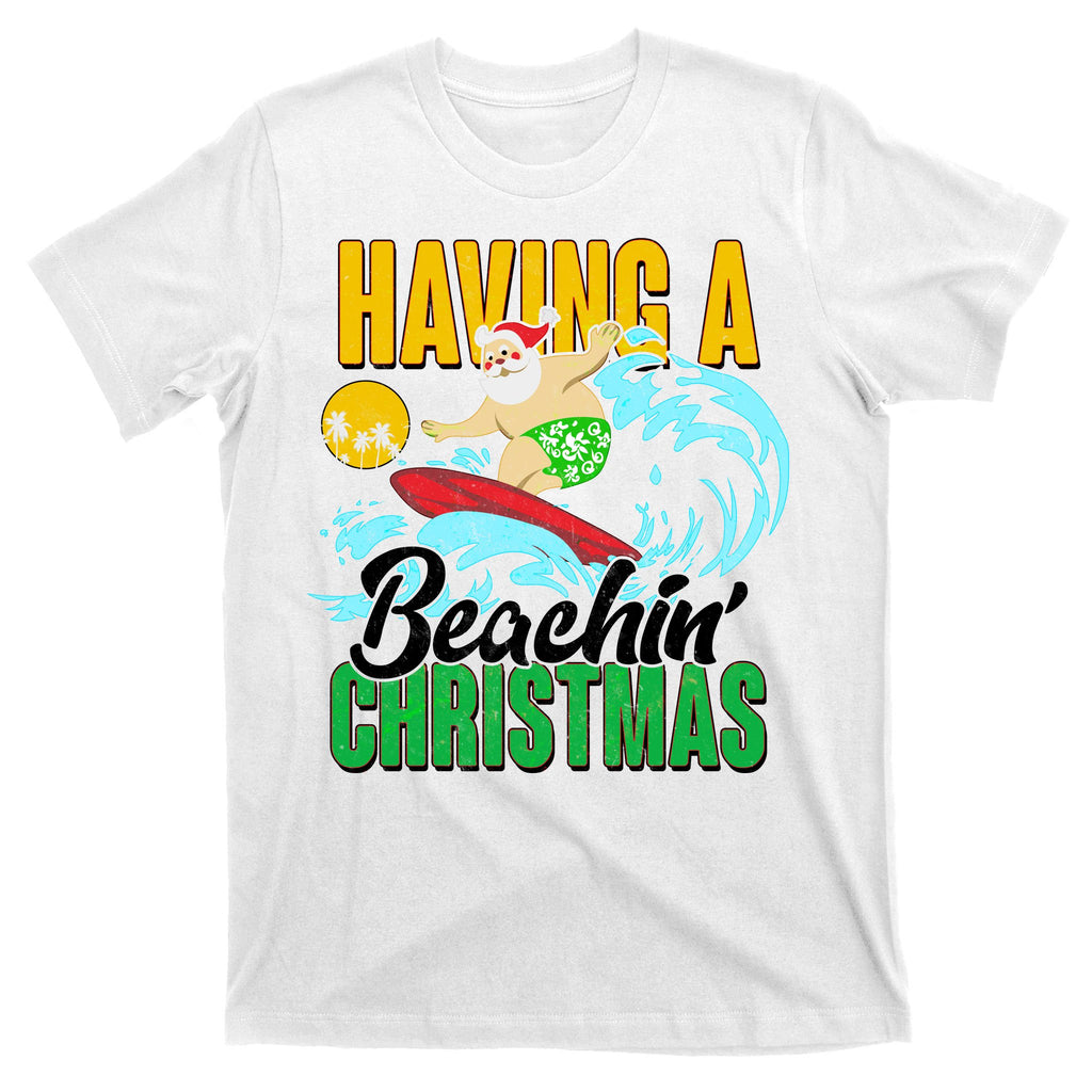 Having A Beachin' Christmas T-Shirt