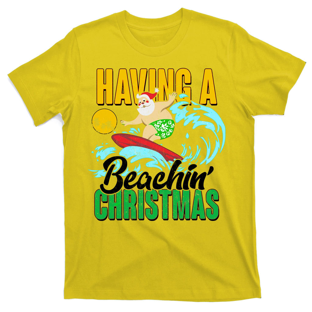 Having A Beachin' Christmas T-Shirt